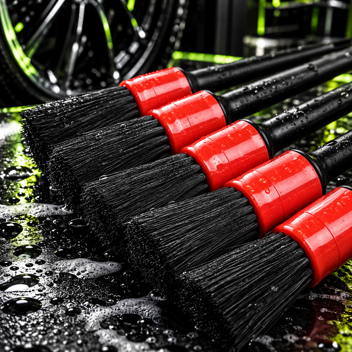 5-Piece Premium Detailing Brush Set