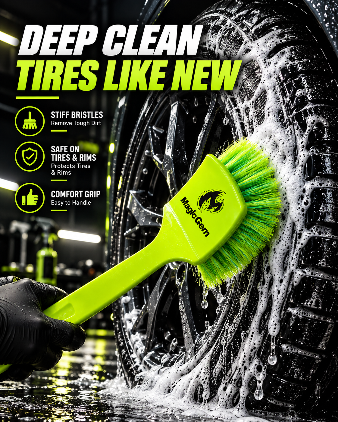 Tire Scrub Brush