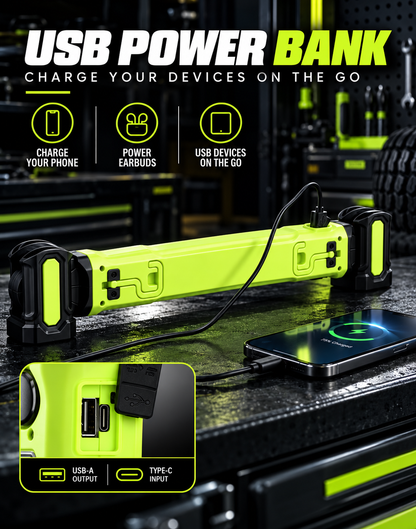 Ryzens UltimateFlex 360° Rechargeable Work Light